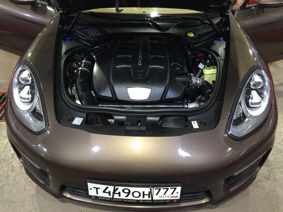 2013 Porsche Panamera Diesel I Рестайлинг, коричневый - вид 6
