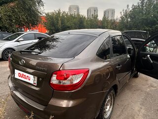 2017 Lada (ВАЗ) Granta I, коричневый, 370000 рублей, вид 4