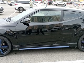 2013 Hyundai Veloster Turbo I, чёрный, 1400000 рублей, вид 4