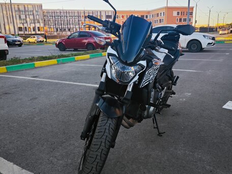2019 Kawasaki Z 650, белый, 559000 рублей, вид 2