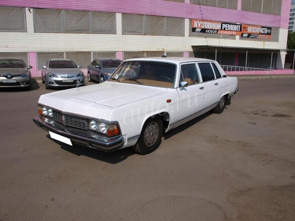 1982 ГАЗ 14 «Чайка», белый - вид 1