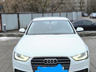 2014 Audi A4 IV (B8) Рестайлинг, белый, 1250000 рублей, вид 2