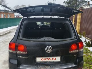 2007 Volkswagen Touareg I Рестайлинг, чёрный, 1000000 рублей, вид 3