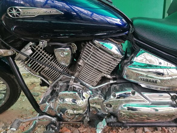 2008 Yamaha XVS1100, синий, 565000 рублей - вид 16
