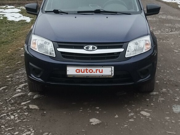 2016 Lada (ВАЗ) Granta I, синий, 670000 рублей