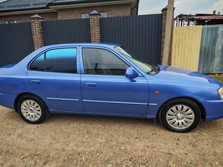 2006 Hyundai Accent ТагАЗ II, фиолетовый, 370000 рублей, вид 2