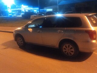 2008 Toyota Corolla Fielder X (E140, E150) Рестайлинг, серебристый, 780000 рублей, вид 4