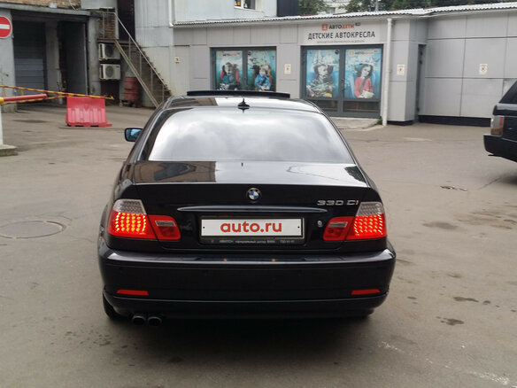 2004 BMW 3 серии 330i IV (E46) Рестайлинг, чёрный - вид 4