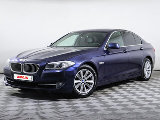 2013 BMW 5 серии 520i VI (F10/F11/F07) Рестайлинг, синий, 1900000 рублей, вид 1