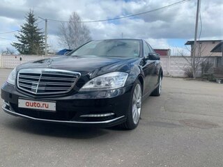 2009 Mercedes-Benz S-Класс 350 V (W221) Рестайлинг, чёрный, 1400000 рублей, вид 1