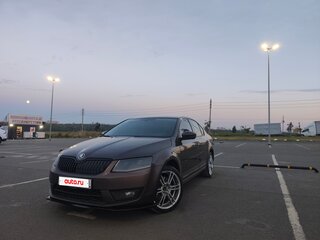 2014 Skoda Octavia III (A7), коричневый, 1220000 рублей, вид 1