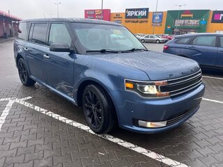 2019 Ford Flex I Рестайлинг, синий, 1600000 рублей, вид 3