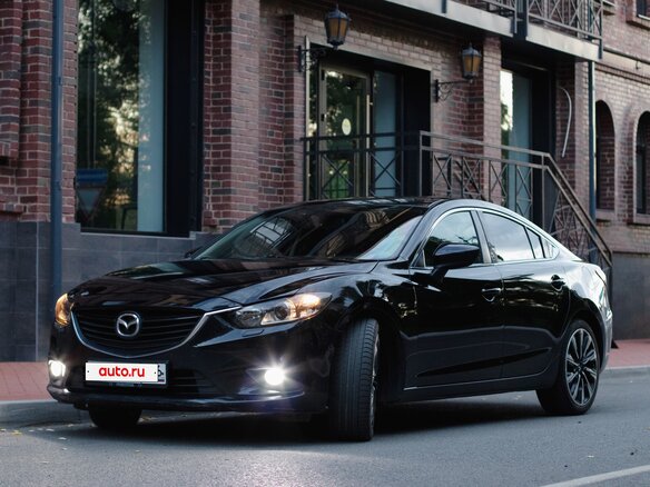 2016 Mazda 6 III (GJ) Рестайлинг, чёрный, 1699000 рублей - вид 3