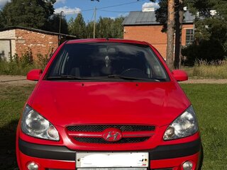 2007 Hyundai Getz I Рестайлинг, красный, 345000 рублей, вид 2