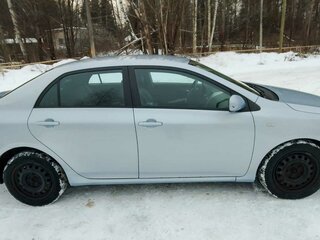2008 Toyota Corolla X (E140, E150), голубой, 730000 рублей, вид 3