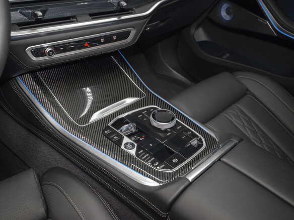 2024 BMW X5 40d IV (G05/G18) Рестайлинг, серый - вид 12
