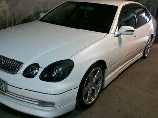 2003 Toyota Aristo 5-speed II, белый, 1750000 рублей, вид 4