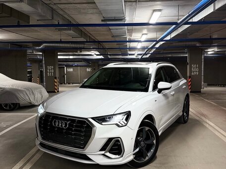 2022 Audi Q3 35 TFSI II (F3), белый, 2550000 рублей, вид 1