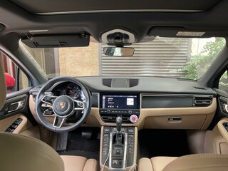 2019 Porsche Macan I Рестайлинг, красный, 7200000 рублей, вид 5