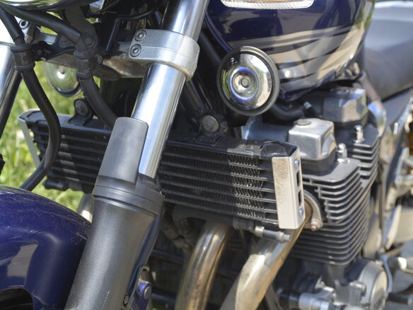 2007 Yamaha XJR1300, синий - вид 4