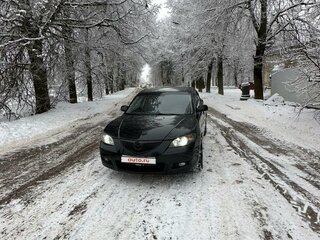 2006 Mazda 3 I (BK) Рестайлинг, чёрный, 520000 рублей, вид 2