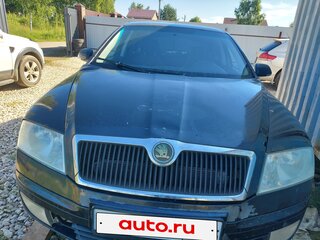 2008 Skoda Octavia II (A5), чёрный, 150000 рублей, вид 1