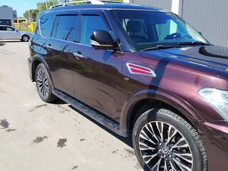 2012 Nissan Patrol VI (Y62), красный, 2300000 рублей, вид 4