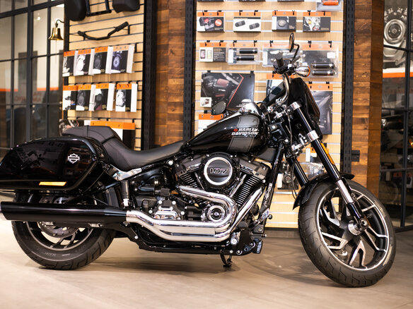 2021 Harley-Davidson Sport Glide, чёрный, 2850000 рублей - вид 14