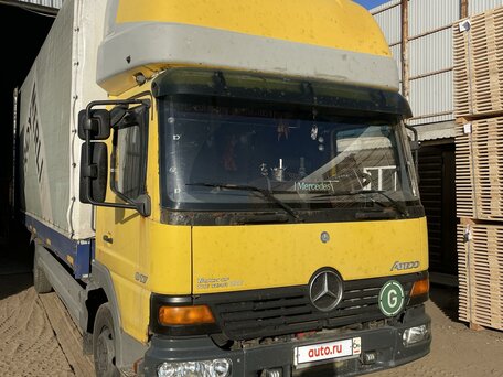 1999 Mercedes-Benz Atego, жёлтый, 1500000 рублей, вид 2