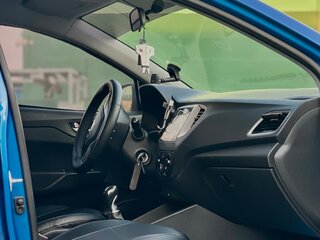 2018 Hyundai Solaris II, синий, 985000 рублей, вид 5