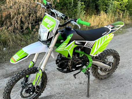2023 BSE MX 125, зелёный, 80000 рублей, вид 3
