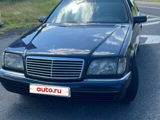 1995 Mercedes-Benz S-Класс 350 III (W140), синий, 700000 рублей, вид 2
