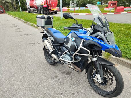 2015 BMW R 1200 GS Adventure, синий, 1100000 рублей, вид 2