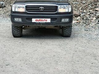 2001 Toyota Land Cruiser 100 Series, чёрный, 1700000 рублей, вид 3