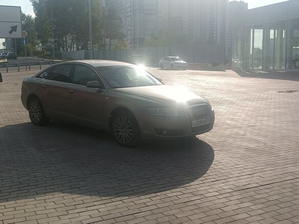 2007 Audi A6 III (C6), бежевый, 800000 рублей - вид 5