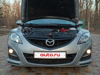 2010 Mazda 6 II (GH) Рестайлинг, серебристый, 850000 рублей, вид 3