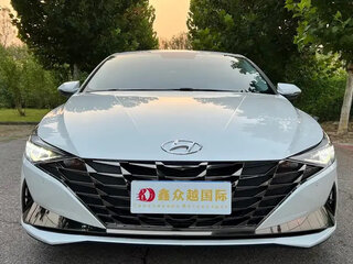 2022 Hyundai Elantra VII (CN7), белый, 1540000 рублей, вид 2