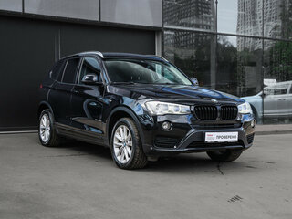 2015 BMW X3 28i xDrive II (F25) Рестайлинг, чёрный, 1950000 рублей, вид 3