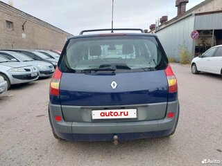 2008 Renault Scenic II Рестайлинг, синий, 499900 рублей, вид 4