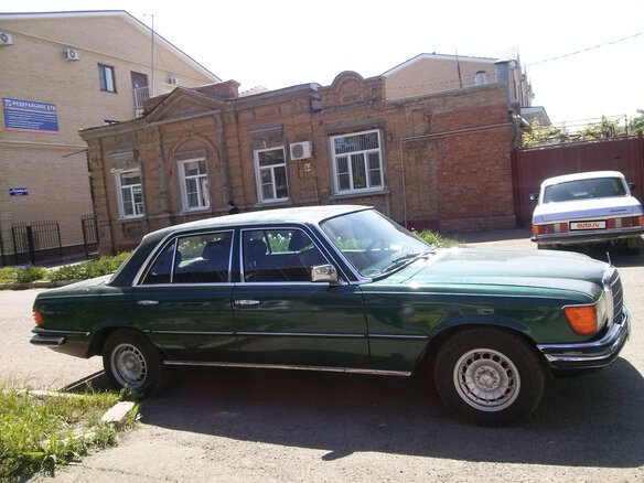 1978 Mercedes-Benz S-Класс 300 I (W116), зелёный - вид 2