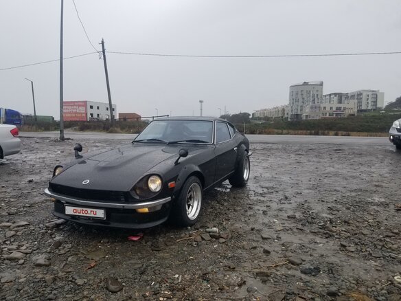 1977 Nissan Fairlady Z I (S30), чёрный