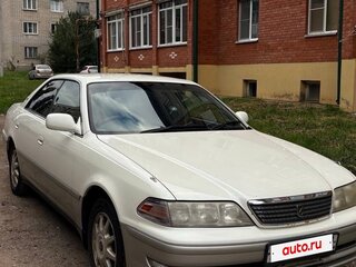 1996 Toyota Mark II VIII (X100), белый, 1000000 рублей, вид 1