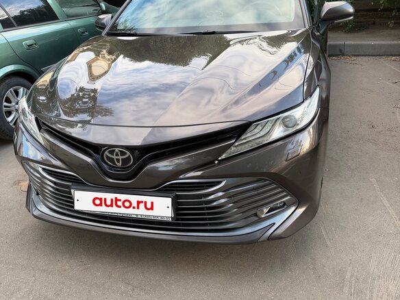 2019 Toyota Camry VIII (XV70), коричневый, 2450000 рублей