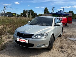 2012 Skoda Octavia II (A5) Рестайлинг, серебристый, 550000 рублей, вид 2