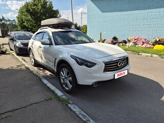 2013 Infiniti QX70, белый, 1600000 рублей, вид 3