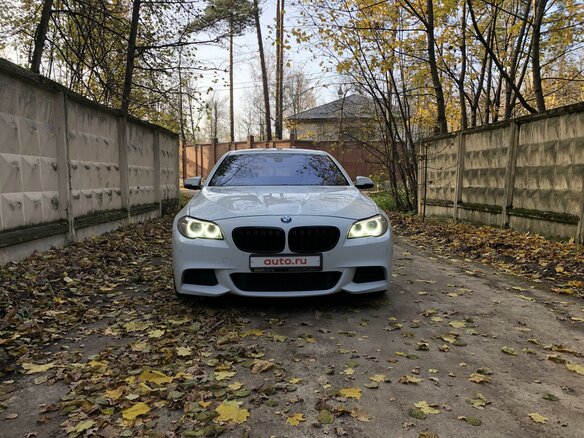 2013 BMW 5 серии 530d xDrive VI (F10/F11/F07) Рестайлинг, белый