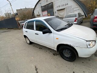 2010 Lada (ВАЗ) Kalina I, белый, 160000 рублей, вид 2