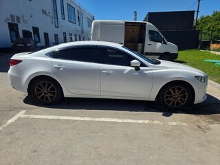 2018 Mazda 6 III (GJ) Рестайлинг, белый, 1750000 рублей, вид 5