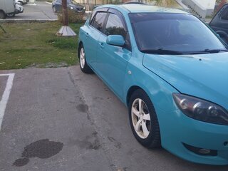 2004 Mazda 3 I (BK), голубой, 450000 рублей, вид 2