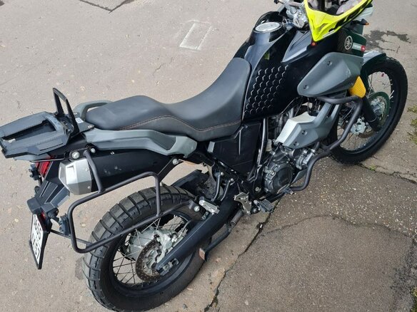 2010 Yamaha XT660Z Tenere, чёрный, 550000 рублей - вид 4